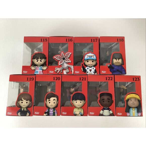 Stranger Things Funko Minis Netflix Vinyl Figures Season 4 Complete Set of 9 New - Picture 5 of 16